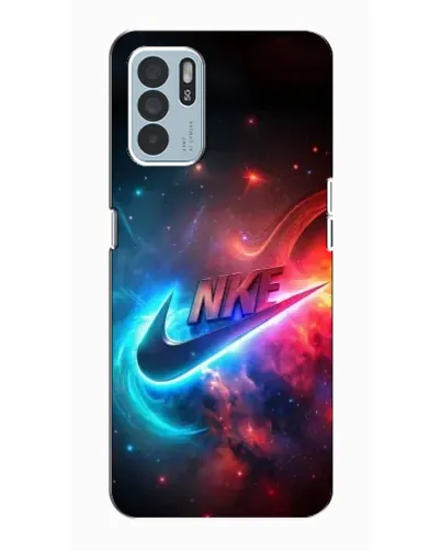 Чехол для OPPO Reno6 Z с картинкой «Огненный логотип Nike» Чехол для OPPO Reno6 Z с картинкой «Огненный логотип Nike»