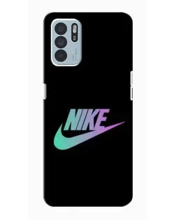 Чехол для OPPO Reno6 Z с картинкой «Nike — городская ночь»