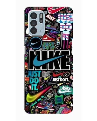 Чехол для OPPO Reno6 Z с картинкой «Яркий коллаж Nike» Чехол для OPPO Reno6 Z с картинкой «Яркий коллаж Nike»