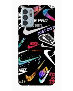 Чехол для OPPO Reno6 Z с картинкой «Nike — роскошь»