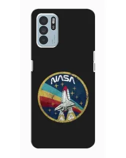 Чехол для OPPO Reno6 Z с картинкой «NASA — эмблема миссии» Чехол для OPPO Reno6 Z с картинкой «NASA — эмблема миссии»