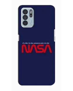 Чехол для OPPO Reno6 Z с картинкой «NASA — глубокий космос»