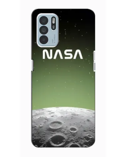 Чехол для OPPO Reno6 Z с картинкой «NASA — лунный градиент»