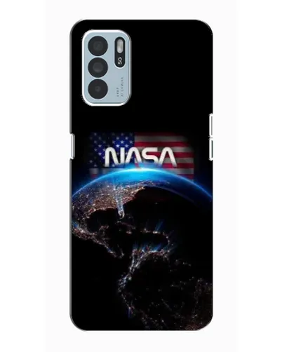Чехол для OPPO Reno6 Z с картинкой «Земля из космоса NASA»