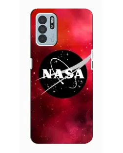 Чехол для OPPO Reno6 Z с картинкой «NASA — красная туманность» Чехол для OPPO Reno6 Z с картинкой «NASA — красная туманность»