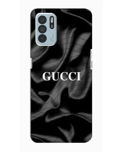Чехол для OPPO Reno6 Z с картинкой «Gucci — шелковые волны» Чехол для OPPO Reno6 Z с картинкой «Gucci — шелковые волны»