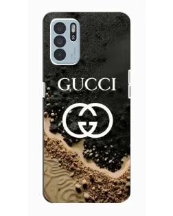 Чехол для OPPO Reno6 Z с картинкой «Gucci — песчаные дюны»