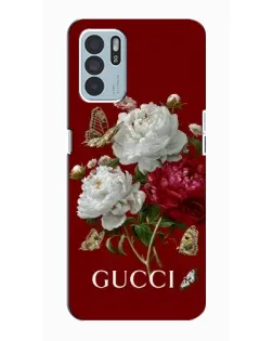 Чехол для OPPO Reno6 Z с картинкой «Gucci —  сад»
