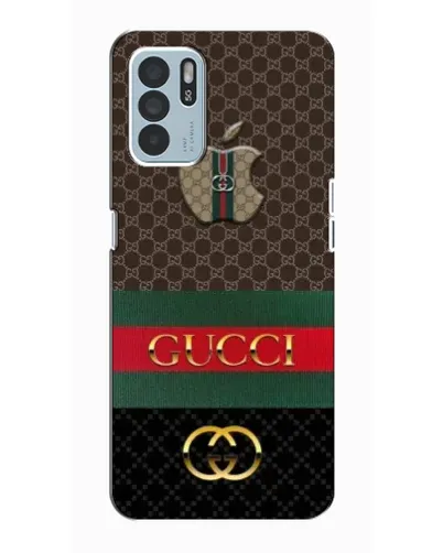 Чехол для OPPO Reno6 Z с картинкой «Gucci — брендированный десерт» Чехол для OPPO Reno6 Z с картинкой «Gucci — брендированный десерт»