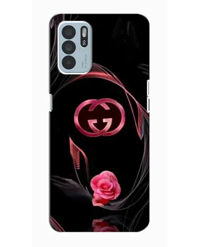 Чехол для OPPO Reno6 Z с картинкой «Gucci — неоновая роза» Чехол для OPPO Reno6 Z с картинкой «Gucci — неоновая роза»