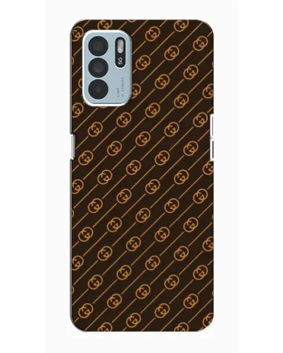 Чехол для OPPO Reno6 Z с картинкой «Gucci — золотые диагонали» Чехол для OPPO Reno6 Z с картинкой «Gucci — золотые диагонали»