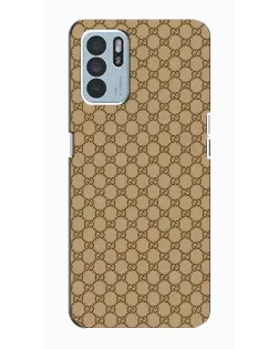 Чехол для OPPO Reno6 Z с картинкой «Gucci — классический беж»
