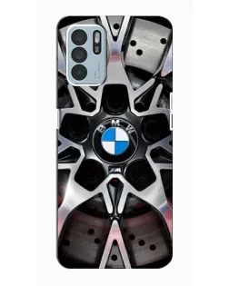Чехол для OPPO Reno6 Z с картинкой «BMW — деталь диска» Чехол для OPPO Reno6 Z с картинкой «BMW — деталь диска»