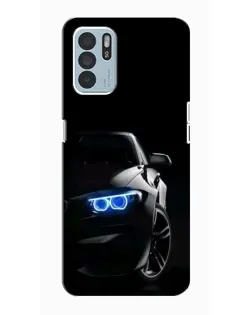 Чохол для OPPO Reno6 Z з картинкою «BMW — нічний погляд» Чохол для OPPO Reno6 Z з картинкою «BMW — нічний погляд»