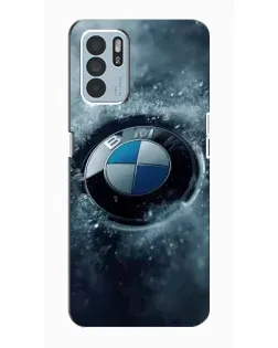 Чохол для OPPO Reno6 Z з картинкою «Логотип BMW — лід» Чохол для OPPO Reno6 Z з картинкою «Логотип BMW — лід»