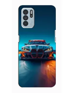 Чохол для OPPO Reno6 Z з картинкою «BMW — вогні неону» Чохол для OPPO Reno6 Z з картинкою «BMW — вогні неону»