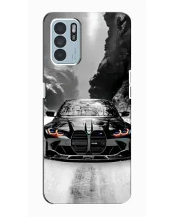 Чохол для OPPO Reno6 Z з картинкою «BMW — акварельний дрифт» Чохол для OPPO Reno6 Z з картинкою «BMW — акварельний дрифт»