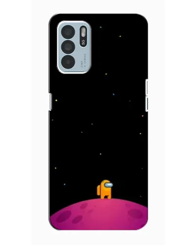 Чехол для OPPO Reno6 Z с картинкой «Одинокий герой на планете» Чехол для OPPO Reno6 Z с картинкой «Одинокий герой на планете»
