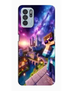 Чохол для OPPO Reno6 Z з картинкою «Стів та космос» Чохол для OPPO Reno6 Z з картинкою «Стів та космос»