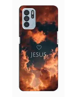 Чехол для OPPO Reno6 Z с картинкой «Сияние Имени Jesus» Чехол для OPPO Reno6 Z с картинкой «Сияние Имени Jesus»