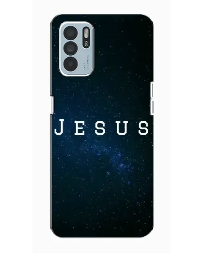 Чехол для OPPO Reno6 Z с картинкой «Звездное небо Jesus»