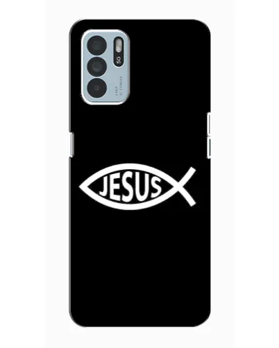Чехол для OPPO Reno6 Z с картинкой «Классический Jesus»