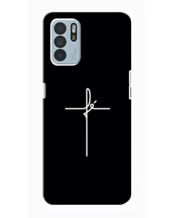 Чохол для OPPO Reno6 Z з картинкою «Тонкий хрест»