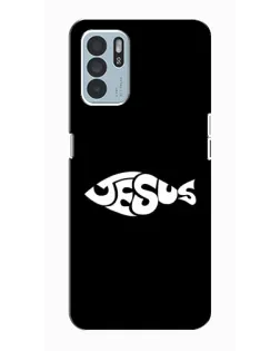 Чохол для OPPO Reno6 Z з картинкою «Риба  Jesus»