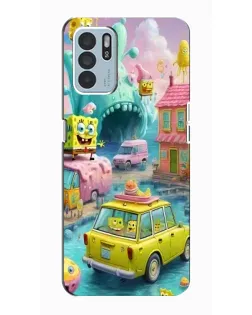 Чехол для OPPO Reno6 Z с картинкой «Монстр-трак приключения»