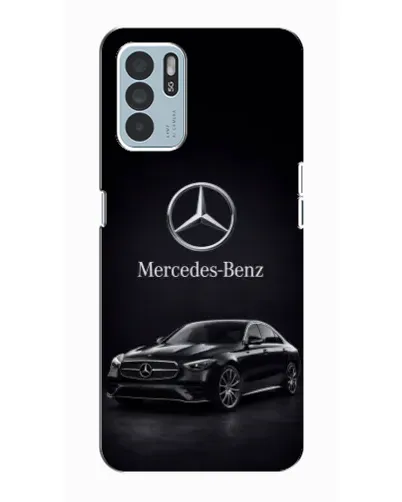 Чехол для OPPO Reno6 Z с картинкой «Mercedes — решетка радиатора»