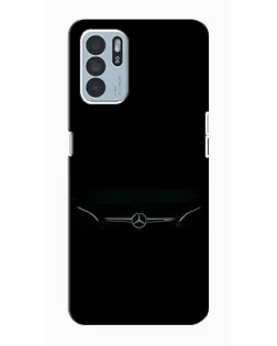 Чехол для OPPO Reno6 Z с картинкой «Mercedes Stealth Look»