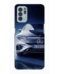 Чехол для OPPO Reno6 Z с картинкой «Mercedes EQ — будущее»