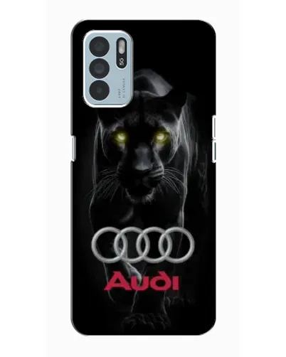 Чехол для OPPO Reno6 Z с картинкой «Пантера и Audi»