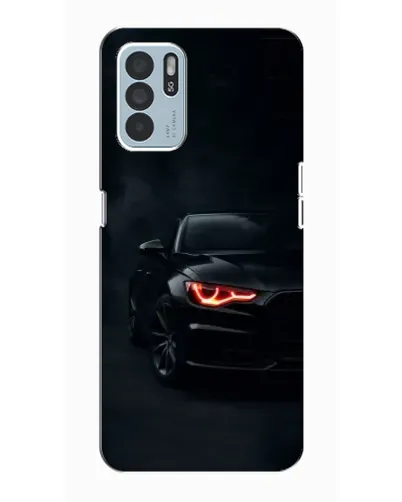 Чехол для OPPO Reno6 Z с картинкой «Audi — хищный взгляд»