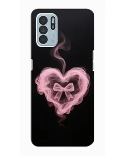 Чехол для OPPO Reno6 Z с картинкой «Дымчатое сердце» Чехол для OPPO Reno6 Z с картинкой «Дымчатое сердце»
