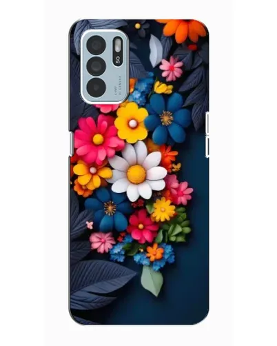 Чехол для OPPO Reno6 Z с картинкой «Цветочная феерия»
