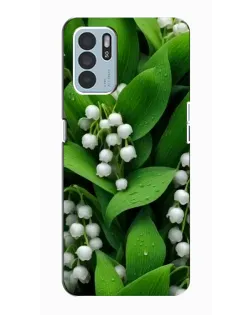 Чехол для OPPO Reno6 Z с картинкой «Ландыши в зелени»