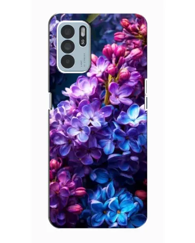 Чехол для OPPO Reno6 Z с картинкой «Сиреневый цвет»