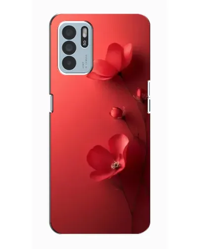 Чехол для OPPO Reno6 Z с картинкой «Маковые соцветия»