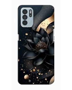 Чехол для OPPO Reno6 Z с картинкой «Черный лотос»