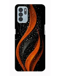 Чехол для OPPO Reno6 Z с картинкой «Огненная звездная волна» Чехол для OPPO Reno6 Z с картинкой «Огненная звездная волна»