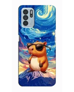 Чехол для OPPO Reno6 Z с картинкой «Капибара Ван Гога» Чехол для OPPO Reno6 Z с картинкой «Капибара Ван Гога»