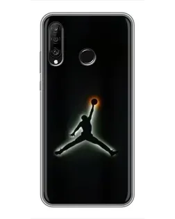 Чехол для Huawei P30 Lite / Nova 4e с картинкой «Jordan Gradient Logo» Чехол для Huawei P30 Lite / Nova 4e с картинкой «Jordan Gradient Logo»