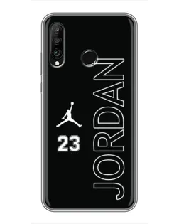 Чехол для Huawei P30 Lite / Nova 4e с картинкой «Jordan Vertical»