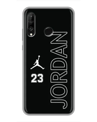 Чехол для Huawei P30 Lite / Nova 4e с картинкой «Jordan Vertical»
