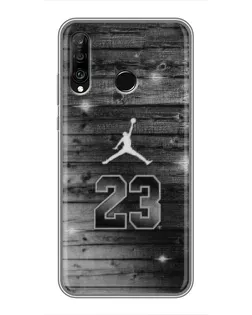 Чехол для Huawei P30 Lite / Nova 4e с картинкой «Jordan Carbon 23»