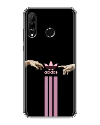 Чехол для Huawei P30 Lite / Nova 4e с картинкой «Adidas Hands»