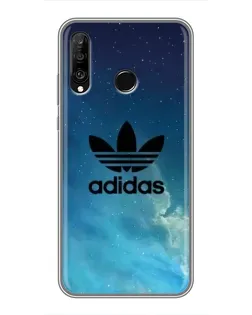 Чехол для Huawei P30 Lite / Nova 4e с картинкой «Adidas Stone Logo»