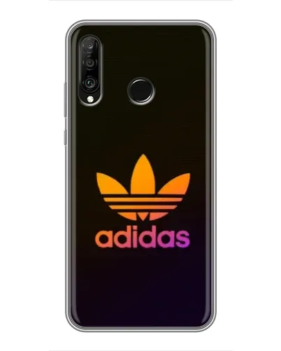 Чехол для Huawei P30 Lite / Nova 4e с картинкой «Градиент Adidas»