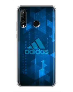 Чехол для Huawei P30 Lite / Nova 4e с картинкой «Adidas Sport Art»